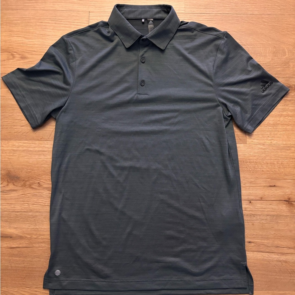 adidas Men’s Gray Polo Shirt